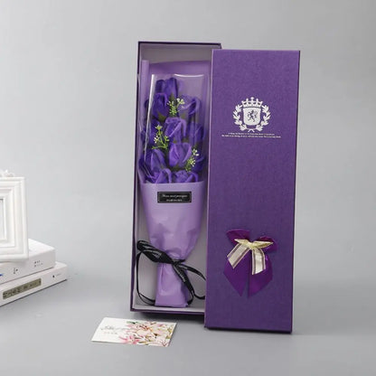 Dla Niej - Wieczna Czerwona Róża w Luksusowym Pudełku – Prezent, Którego Nigdy Nie Zapomni